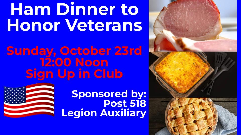 Veterans Meal North Mankato Post 518