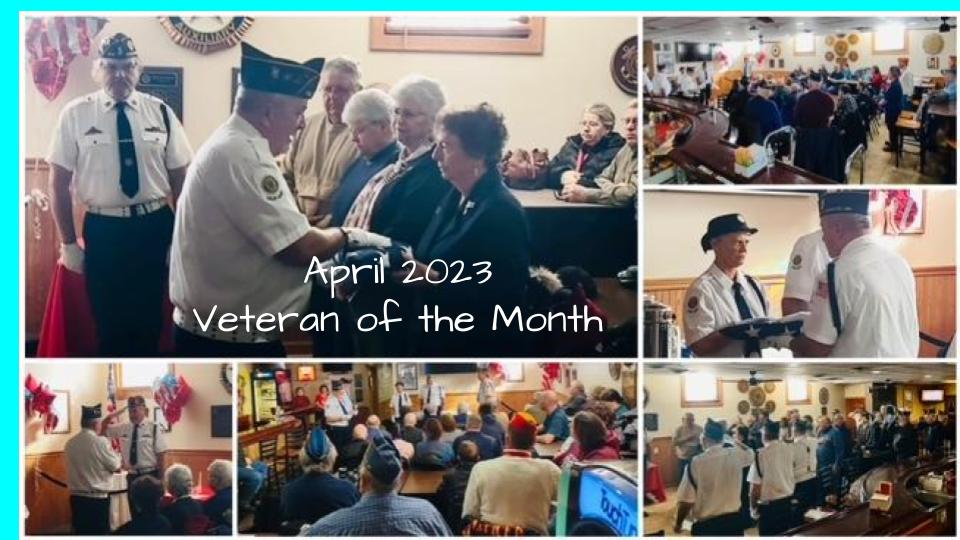 April 2023 Veteran of the Month – North Mankato Post 518